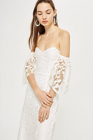 Topshop Bardot Bridal Gown By Flynn Skye