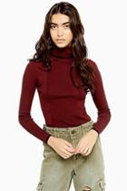 Topshop Knitted Roll Neck Sweater