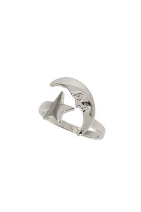 Topshop Star And Moon Ring