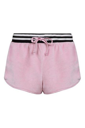 Topshop Velour Loungewear Shorts