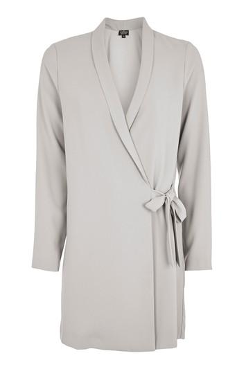 Topshop Tall Tie Side Blazer