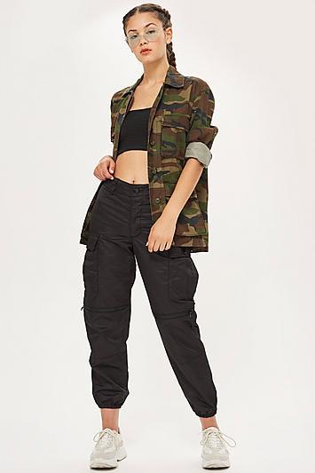Topshop Premium Combat Trousers