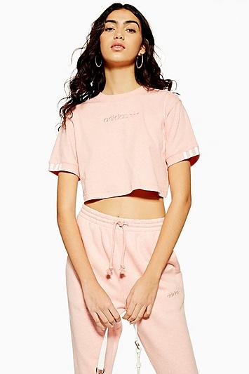 Pink Coeeze Organic Cotton T-shirt By Adidas