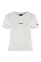 Topshop 'lover' Motif T-shirt