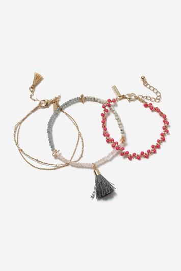 Topshop Mixed Beaded Bracelet Multipack