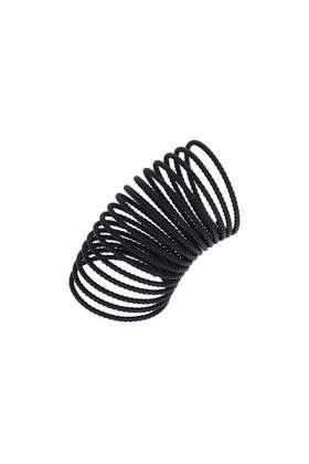 Topshop Matte Black Spring Ring
