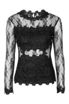 Topshop Tall Lace Shell Top