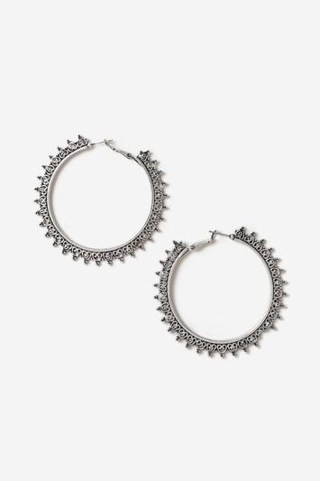 Topshop Antique Hoop Earrings