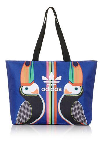 Topshop Tucan Print Shopper Bag By Adidas Originals