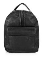Topshop Leather Zip-around Backpack