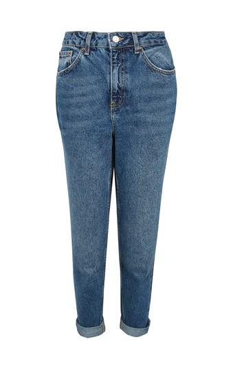 Topshop Petite Dark Mom Jeans