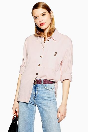 Topshop Cotton Casual Shirt