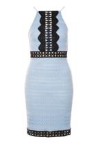 Topshop Tall Crochet Lace Bodycon Dress