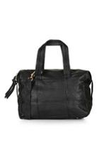 Topshop Leather Holdall Bag