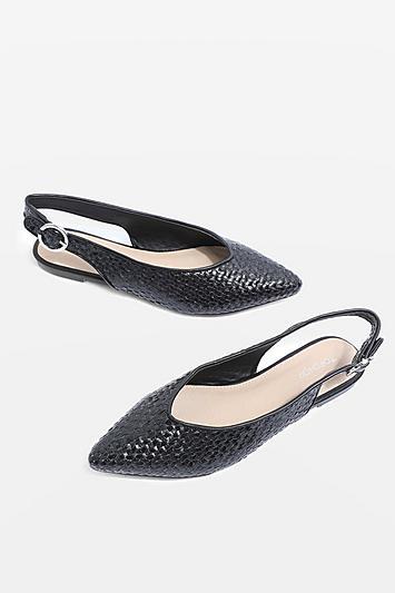 Topshop Two Part Ointed Shoes