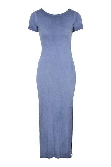 Topshop Petite Twist Back Maxi Dress