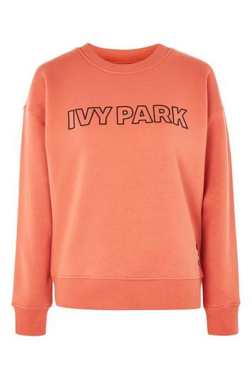 Topshop Silicon Logo Sweatshirt By Ivy Park