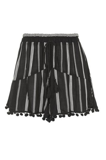 Topshop Surplice Pom Pom Shorts By Band Of Gyspies