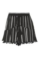 Topshop Surplice Pom Pom Shorts By Band Of Gyspies