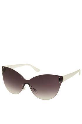 Topshop Stingray Frameless Cateye Sunglasses