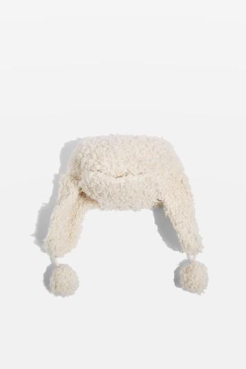 Topshop Borg Trapper Hat