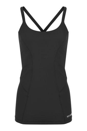 Topshop Ribbed Cross Back Cami By Ivy Park