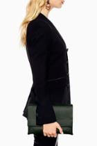 Topshop Leila Green Clutch Bag
