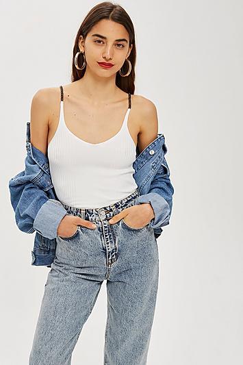 Topshop Chain Detail Top