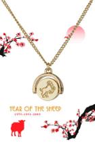 Topshop Year Of The Sheep Ditsy Necklace
