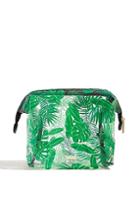 Topshop *palm Print Wash Bag By Skinnydip