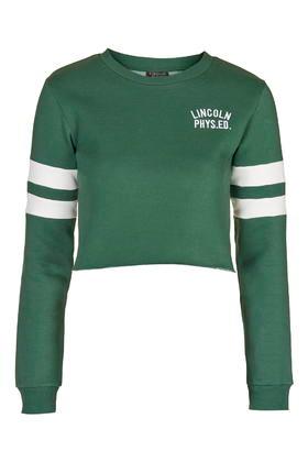 Topshop Lincoln Embroidered Sweatshirt