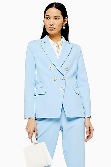 Topshop Pale Blue Jacket