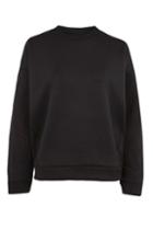 Topshop Embroidered Sleeve Sweatshirt By Ivy Park