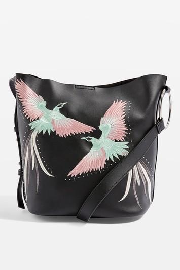 Topshop Rebecca Bird Shoulder Bag