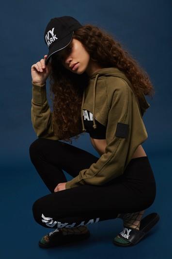 Topshop Cutaway Hoodie By Ivy Park