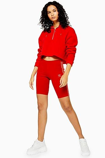 Three Stripe Cycle Shorts By Adidas