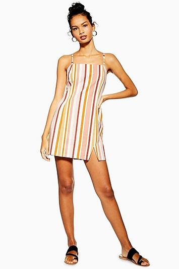Mink Pink Stripe Dress By Mink Pink