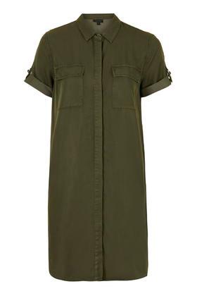 Topshop D-ring Pocket Shirtdress