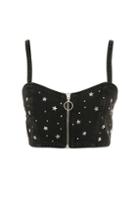 Topshop Moto Star Stud Bralet