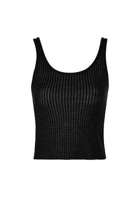 Topshop Petite Rib Jersey Vest