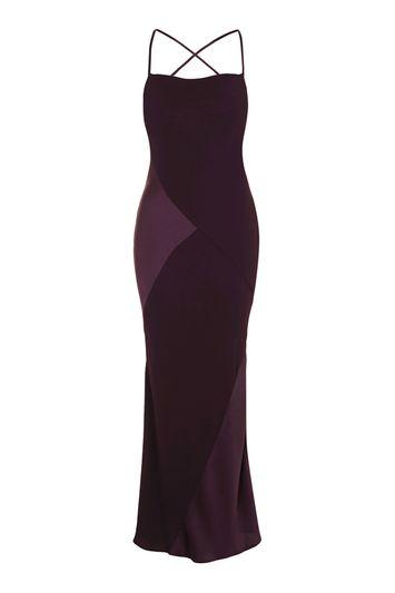 Topshop Cross-strap Maxi Dress