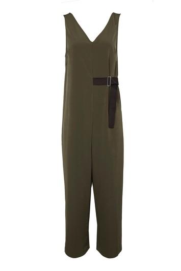 Topshop Slouchy Belted Jumpsuit