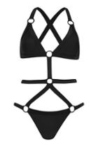 Topshop Harness Swimsuit By Kendall + Kylie At Topshop