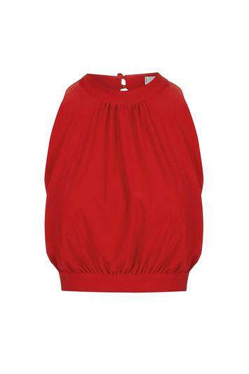 Topshop *high Neck Top By Love