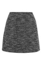 Topshop Petite Boucle A-line Skirt