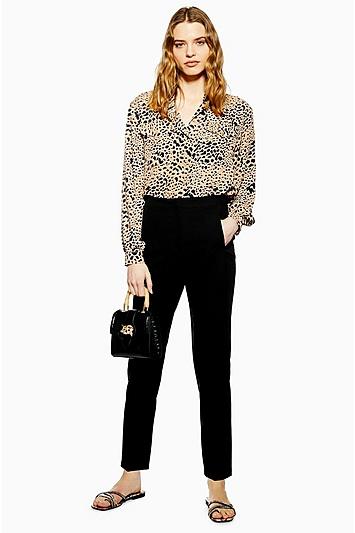 Topshop Black Cigarette Trousers