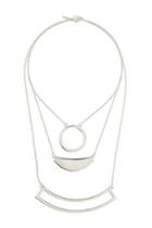 Topshop Mixed Shape Multipack Necklace