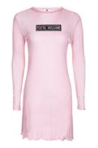 Topshop *glitter Mesh Dress By Ragged Priest