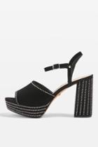 Topshop Lucia Diamante Platform Sandals