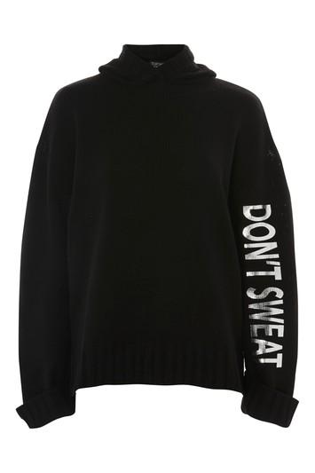 Topshop 'don't Sweat' Hoodie